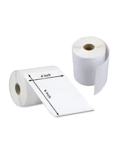 400, Direct Thermal, Labels, Rolls, 4in x 6in,Pack of 100