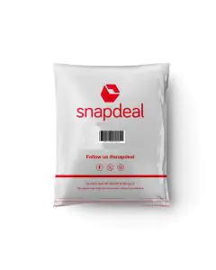Snapdeal, 52 Micron, Opaque, without POD, PL02, Flapseal, Security Bag, 6.5in x 8in + 2in, Pack of 500