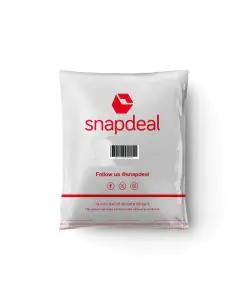Snapdeal 52 Micron Opaque Flap Seal Poly Bags, PL02 - 6.5in x 8in, Pack of 2500