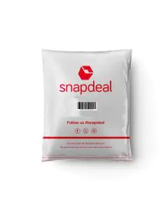 Snapdeal 52 Micron Opaque Flap Seal Poly Bags, PL09(A) - 16in x 20in, Pack of 2500